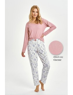 3456 pajamas women's long caroline m-xl Taro