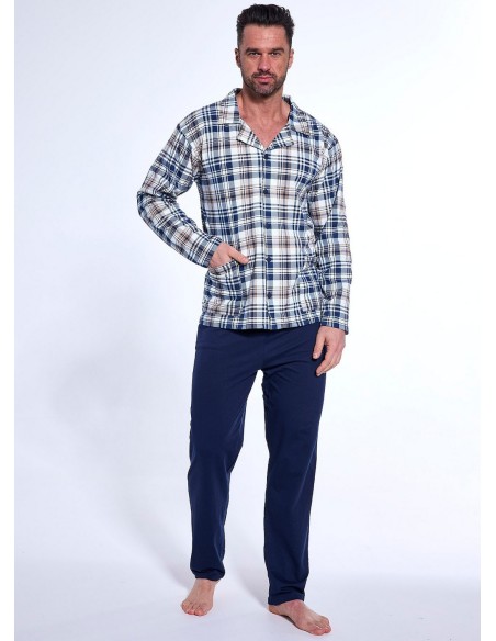 Piżama 114/77 dł/r 3xl-5xl rozpinana Cornette