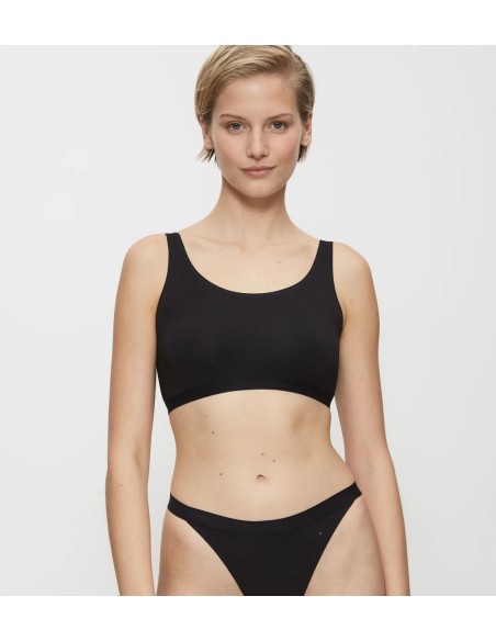 Triumph biustonosz braletka Smart Natural Bralette  black