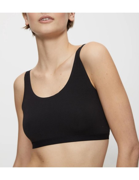 Triumph biustonosz braletka Smart Natural Bralette  black