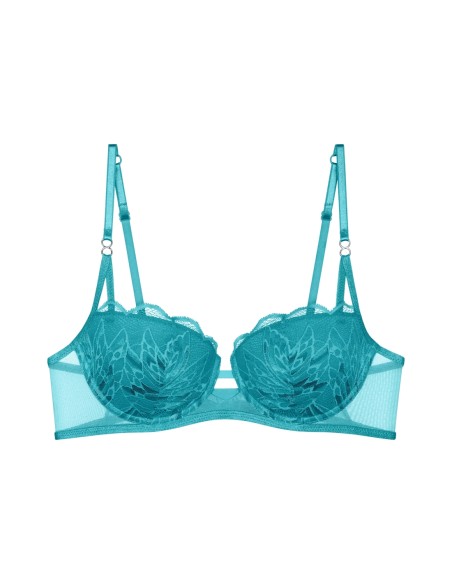 Biustonosz balkonetka Triumph Crazy Stupid Love WHP ocean blue