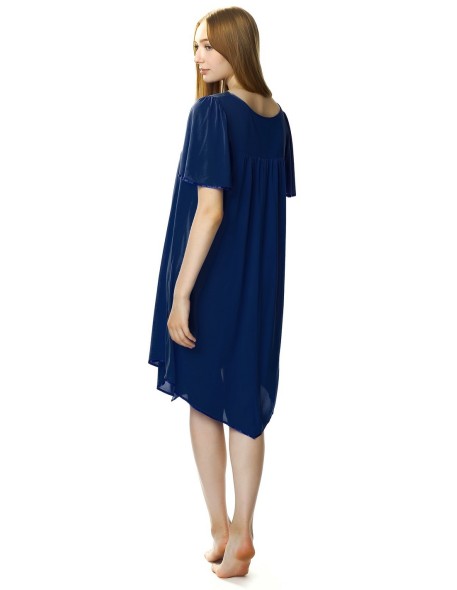 Koszula nocna damska z krótkim rękawem Mewa...
