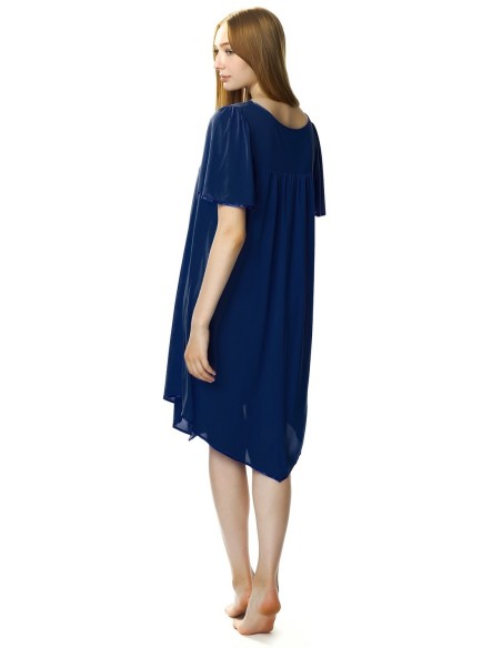 Koszula nocna damska z krótkim rękawem Mewa Józefina 