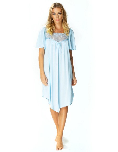 Shirt night women's with short sleeve Mewa Józefina