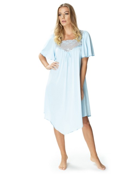 Shirt night women's with short sleeve Mewa Józefina