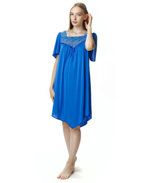 Shirt night women's with short sleeve Mewa Józefina