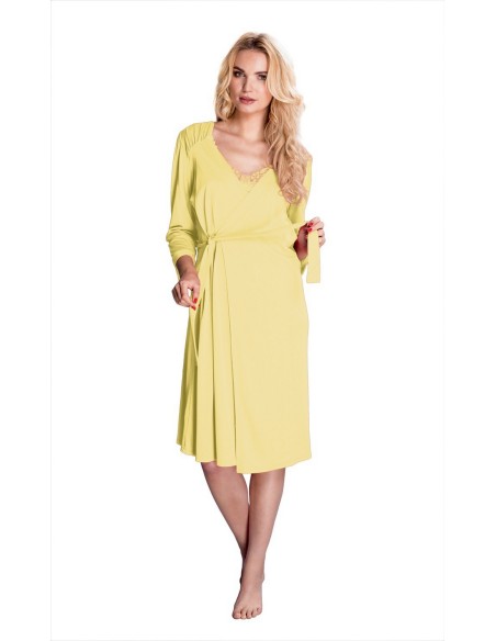 Szlafrok z wiskozy na lato Mewa Laura 