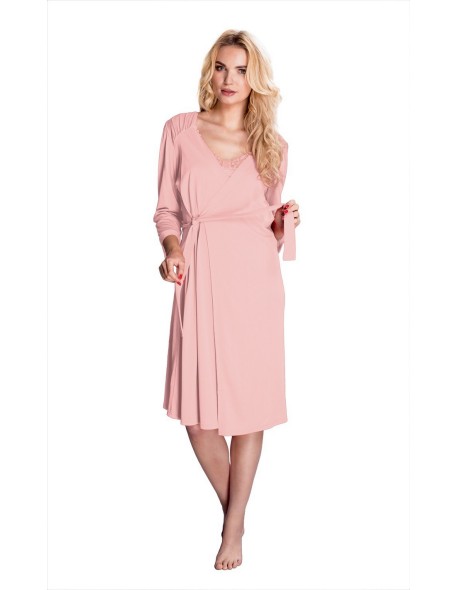 Szlafrok z wiskozy na lato Mewa Laura 