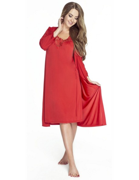 Bathrobe with wiskozy na summer Mewa Laura