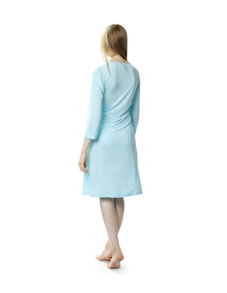 Szlafrok z wiskozy na lato Mewa Laura 