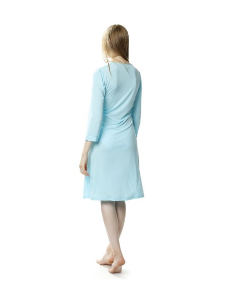 Szlafrok z wiskozy na lato Mewa Laura 