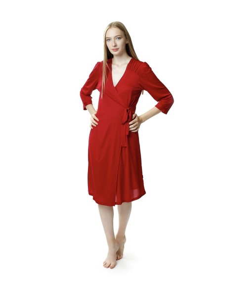 Bathrobe with wiskozy na summer Mewa Laura