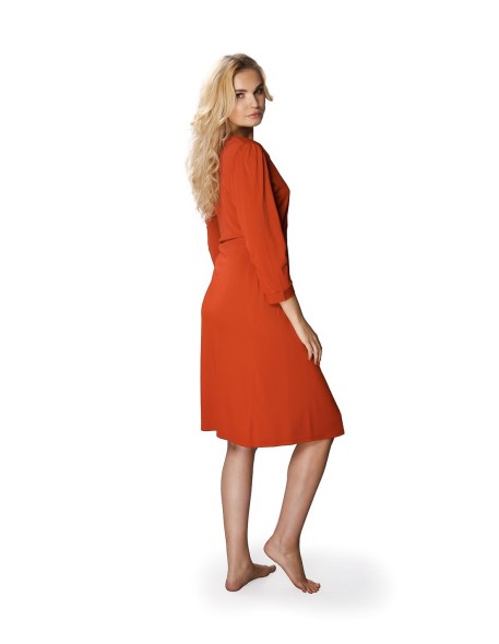 Szlafrok z wiskozy na lato Mewa Laura 