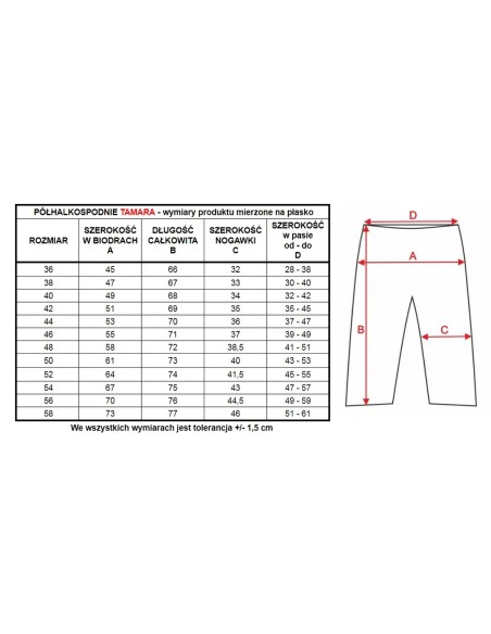 Halka spódnico spodnie Mewa Tamara 