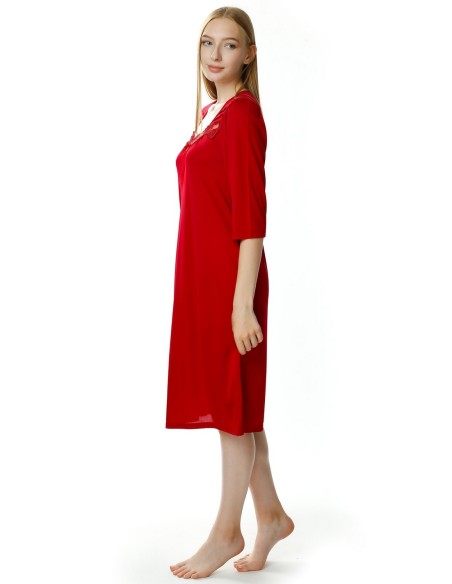 Night shirt women's 3/4 sleeve Mewa Melisa