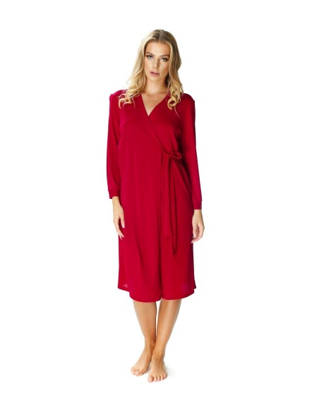 Szlafrok z wiskozy damski Mewa Wiktoria 