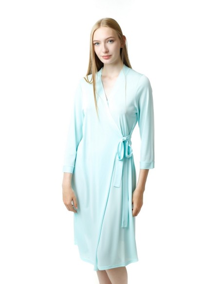 Szlafrok z wiskozy damski Mewa Wiktoria 