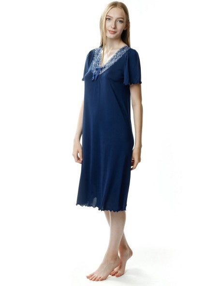 Shirt night women's with wiskozy Mewa Doris 6076