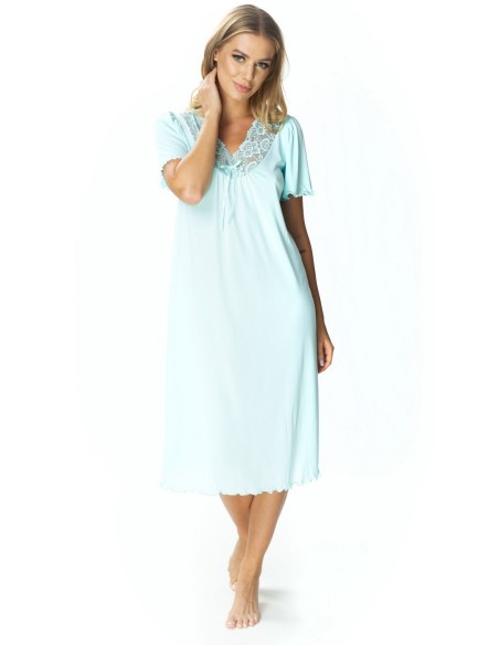 Shirt night women's with wiskozy Mewa Doris 6076