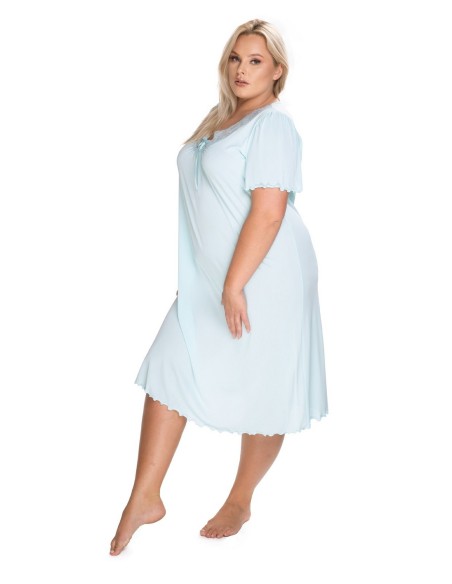 Koszula nocna damska z wiskozy Mewa Doris 6076