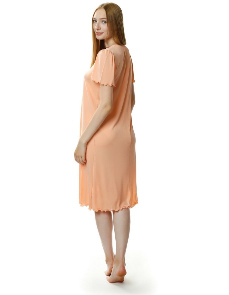 Shirt night women's with short sleeve, Mewa 4112
