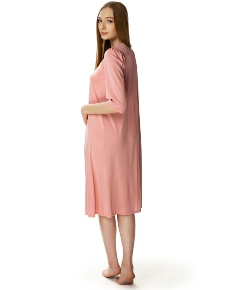 Shirt women's night with short sleeve, Mewa 4133