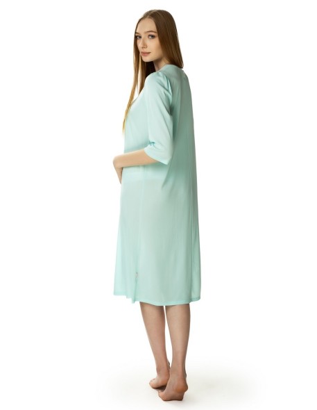 Shirt women's night with short sleeve, Mewa 4133