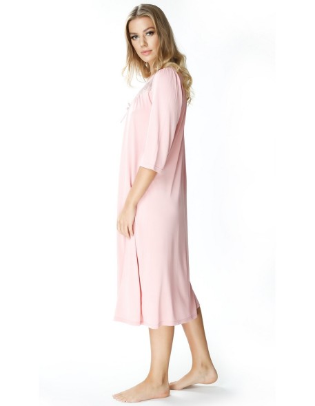 Shirt women's night with short sleeve, Mewa 4133