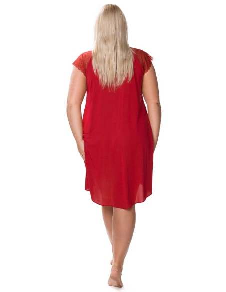 Shirt night short sleeve asymetryczna Mewa Mariola