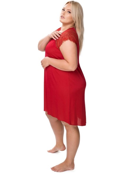 Shirt night short sleeve asymetryczna Mewa Mariola