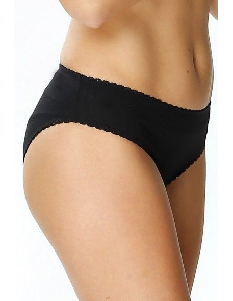 Figi damskie bawełniane gładkie Mewa Coline 