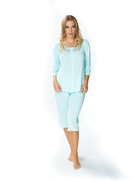 Pajamas rozpinana women's na guziki Mewa Letizia