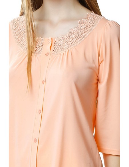 Pajamas rozpinana women's na guziki Mewa Letizia