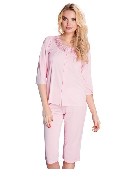 Pajamas rozpinana women's na guziki Mewa Letizia