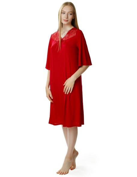 Shirt night with wiskozy Mewa Dagmara