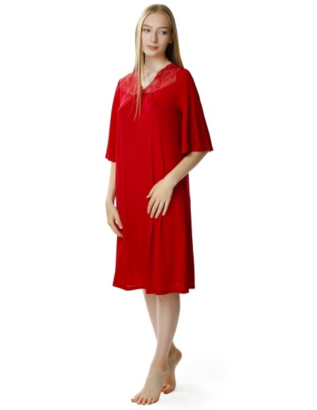 Shirt night with wiskozy Mewa Dagmara