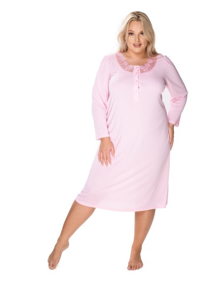 Shirt night with long sleeve Mewa Antonina