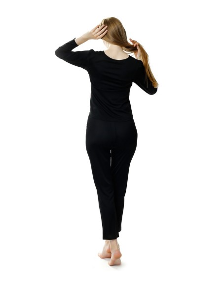 Pajamas women's long rozpinana Mewa Maria