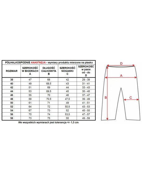 Półhalkospodnie anastazja Mewa