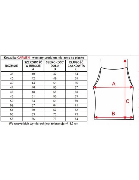 Koszulka top damski na ramiączkach, Mewa 4139
