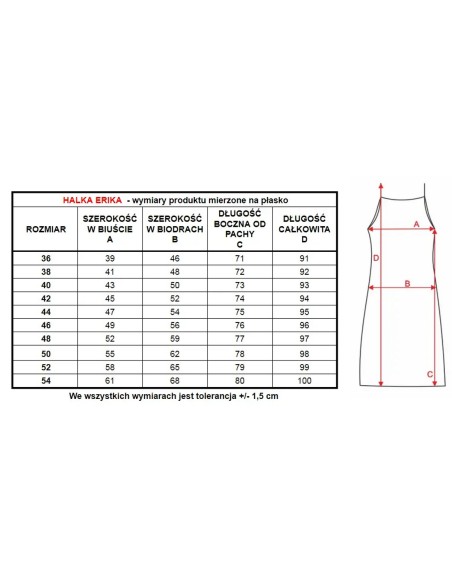 Halka pod sukienkę Mewa Erika 6277