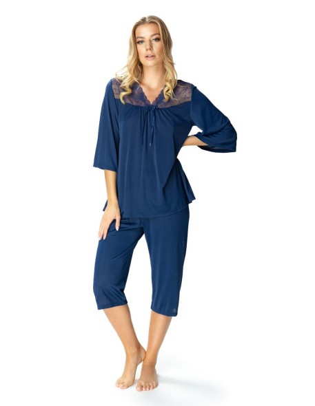 Pajamas women's with koronką Mewa Dagmara