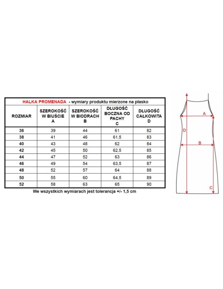 Slip women's jedwab wiskozowy Mewa Promenada