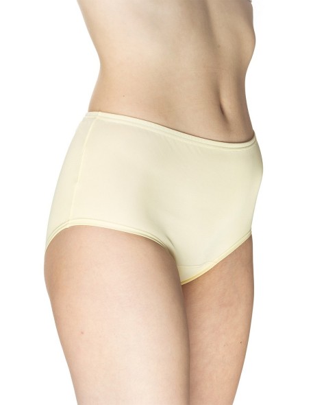 Gładkie figi damskie Mewa Eliza z wysokim stanem