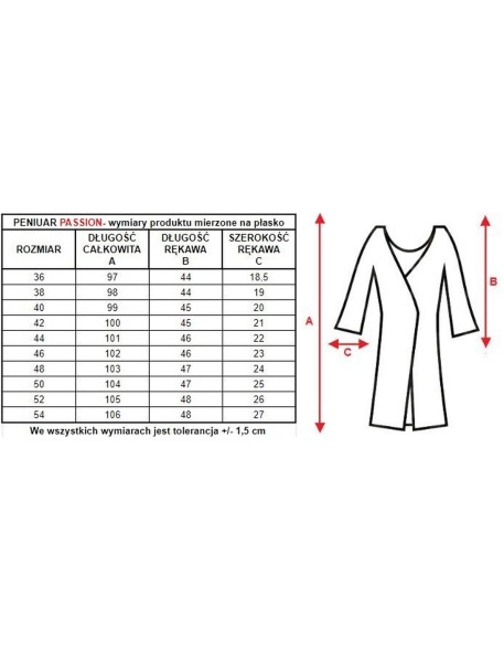 Thin bathrobe ladies' Mewa Passion