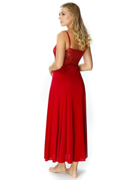 Długa koszula nocna rozkloszowana Mewa Queen 