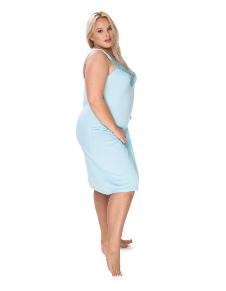 Shirt night women's camisole long, Mewa 4114