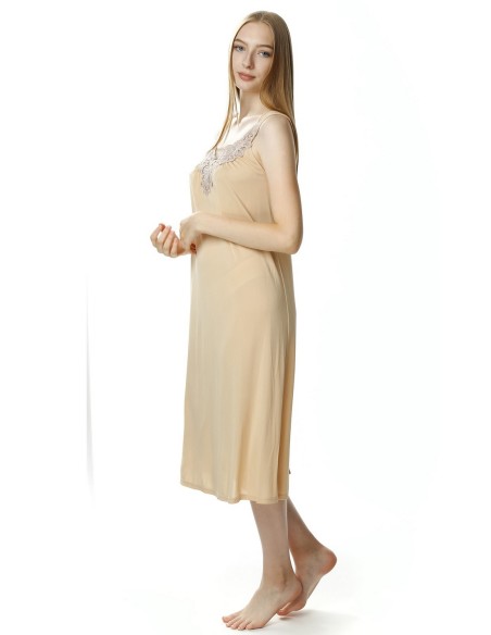 Shirt night women's camisole long, Mewa 4114