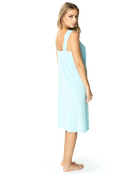 Shirt night women's camisole long, Mewa 4114
