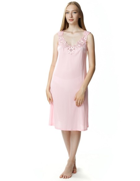 Shirt night women's camisole long, Mewa 4114
